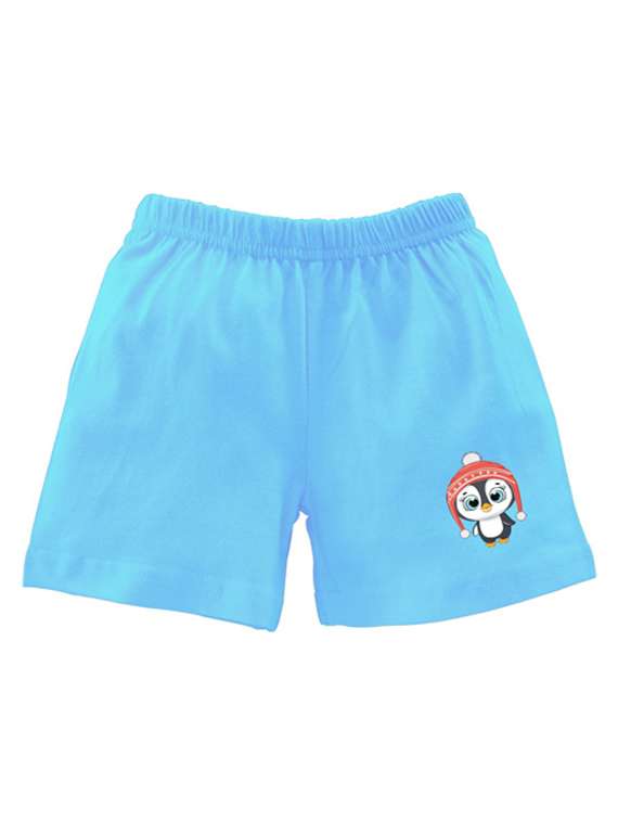 printed cotton shorts