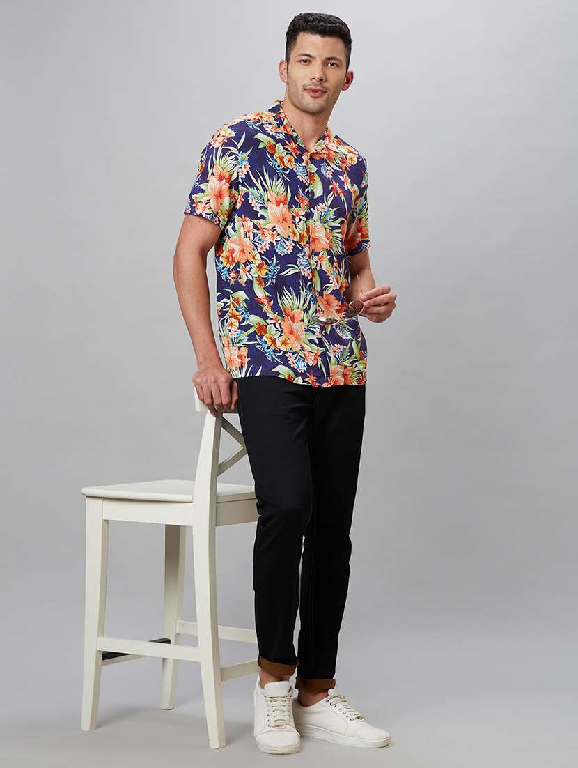 men printed cotton casual shirt - 19782655 -  Standard Image - 3