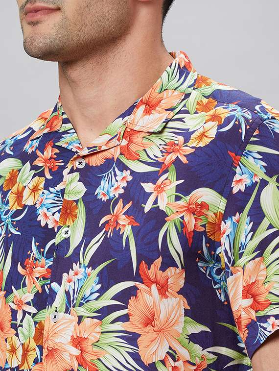 men printed cotton casual shirt - 19782655 -  Standard Image - 5