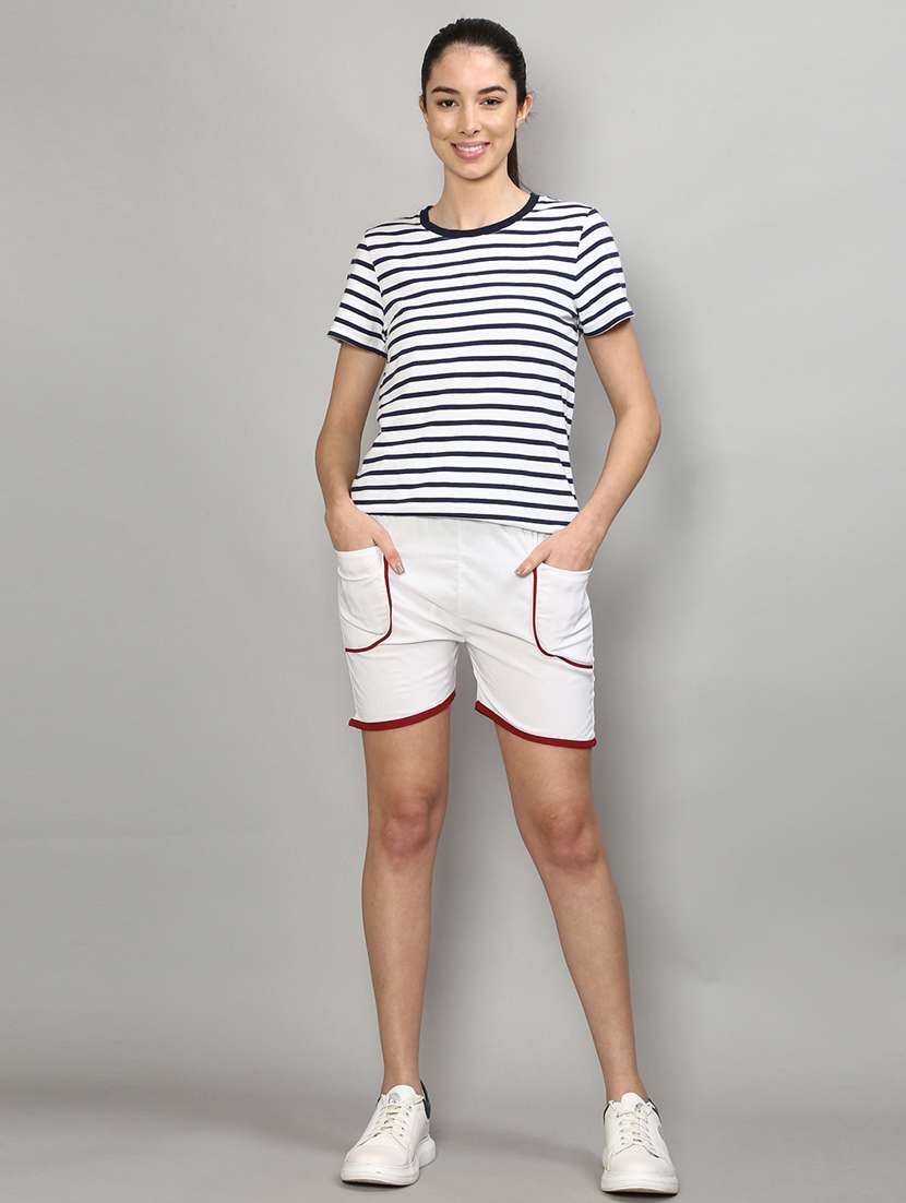 pack of 2 solid regular shorts - 19783622 -  Standard Image - 5