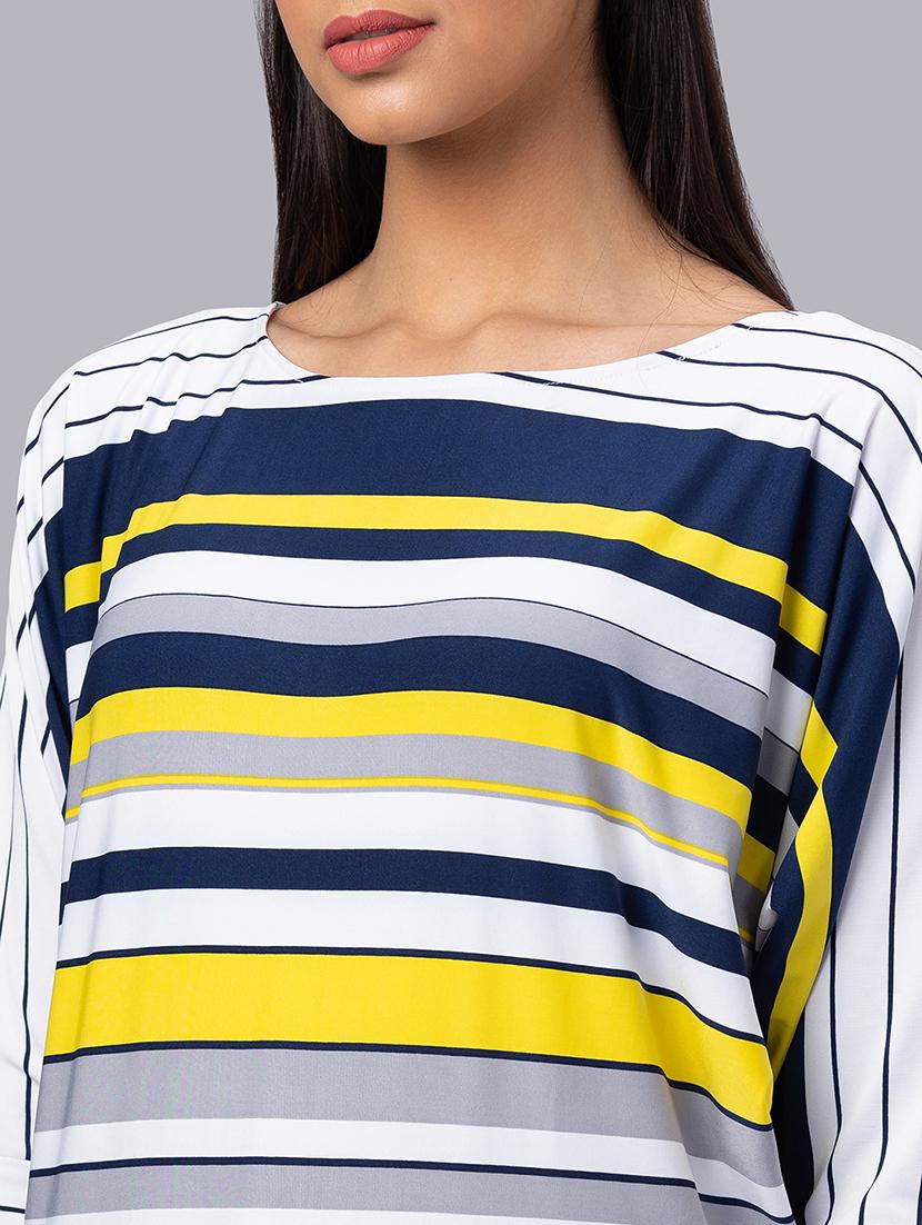 women white polyester regular top - 19783694 - Standard Image - 5