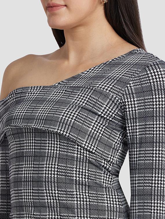 women grey polyester regular top - 19783734 - Standard Image - 5