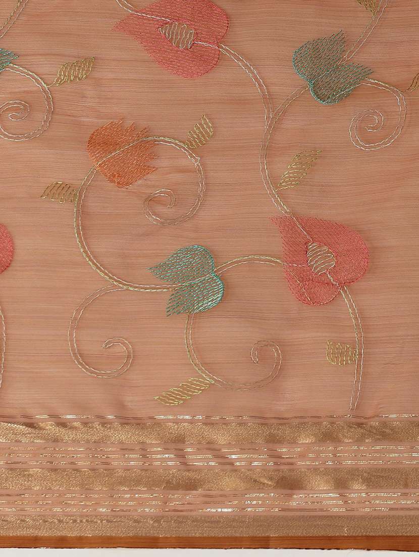 women's embroidered saree - 19784178 -  Standard Image - 3