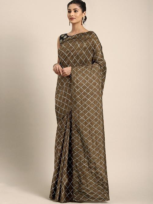 women's embroidered saree - 19784323 - Standard Image - 0