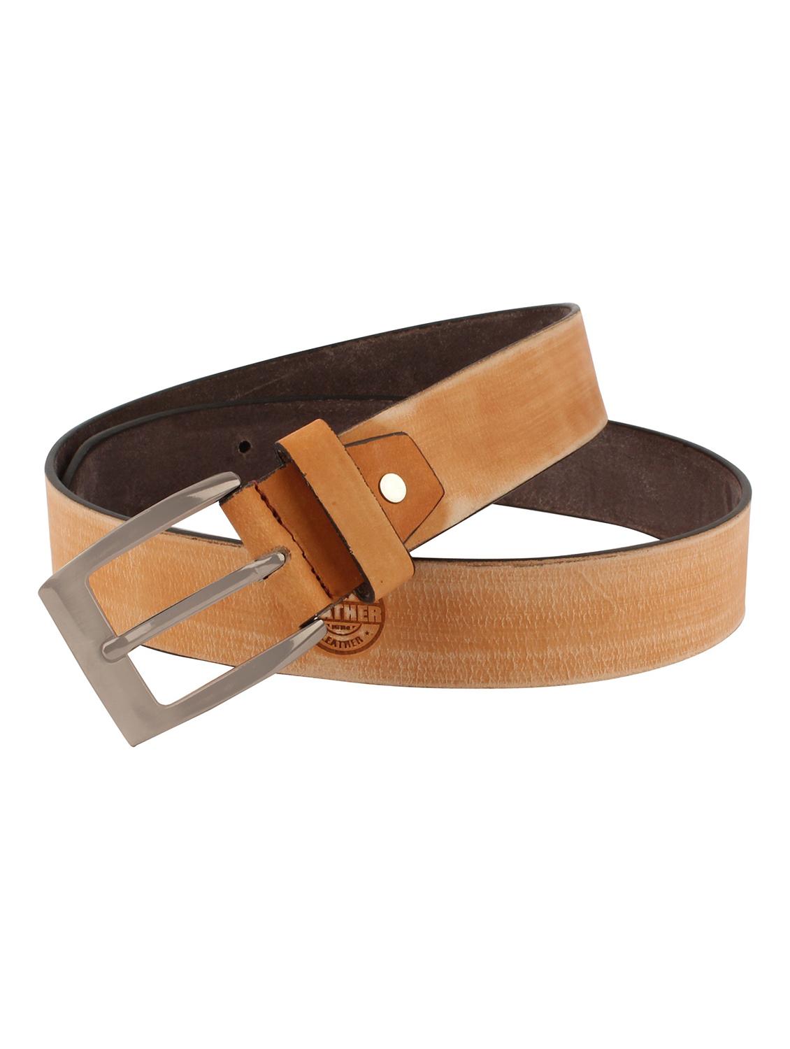 brown leather belt - 19784786 - Zoom Image - 0