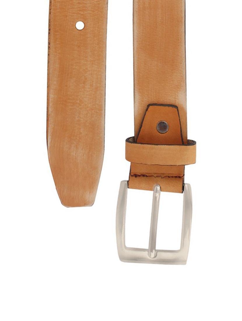 brown leather belt - 19784786 - Standard Image - 3