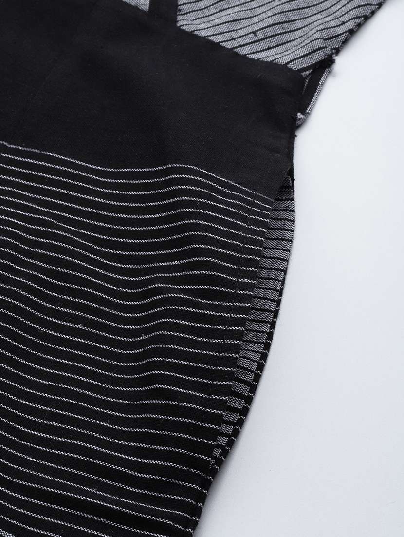 black cotton full leg  jumpsuit - 19784843 -  Standard Image - 5