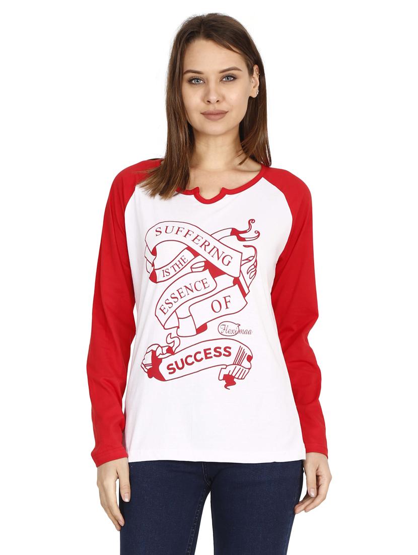round neck printed regular tees - 19785700 - Zoom Image - 0