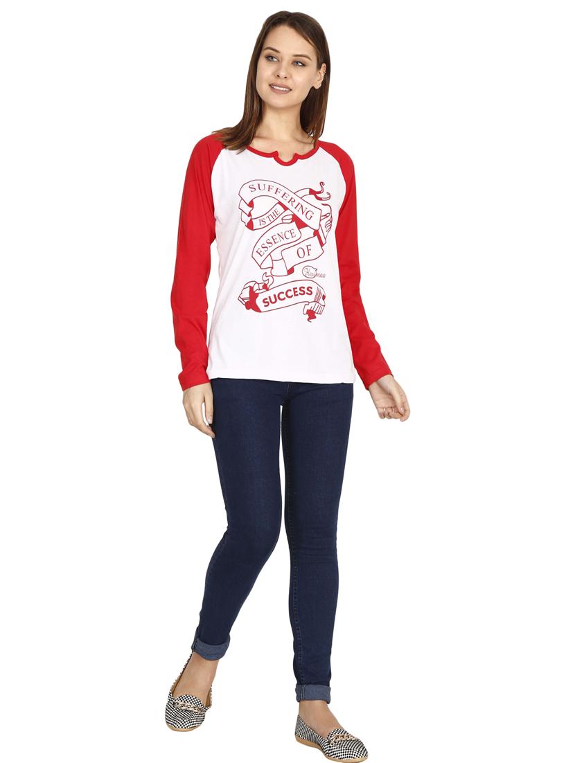 round neck printed regular tees - 19785700 - Standard Image - 3