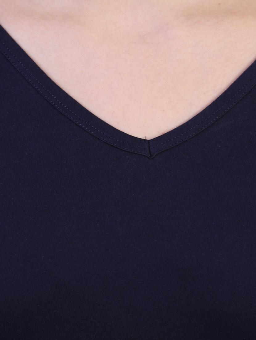 blue cotton regular tshirt - 19785789 - Standard Image - 5