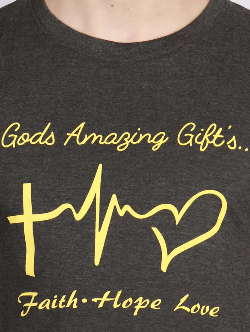 round neck printed t-shirt - 19786231 -  Standard Image - 5