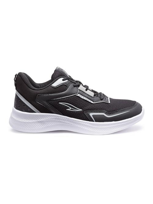 black solid sport shoes - 19790492 - Standard Image - 0