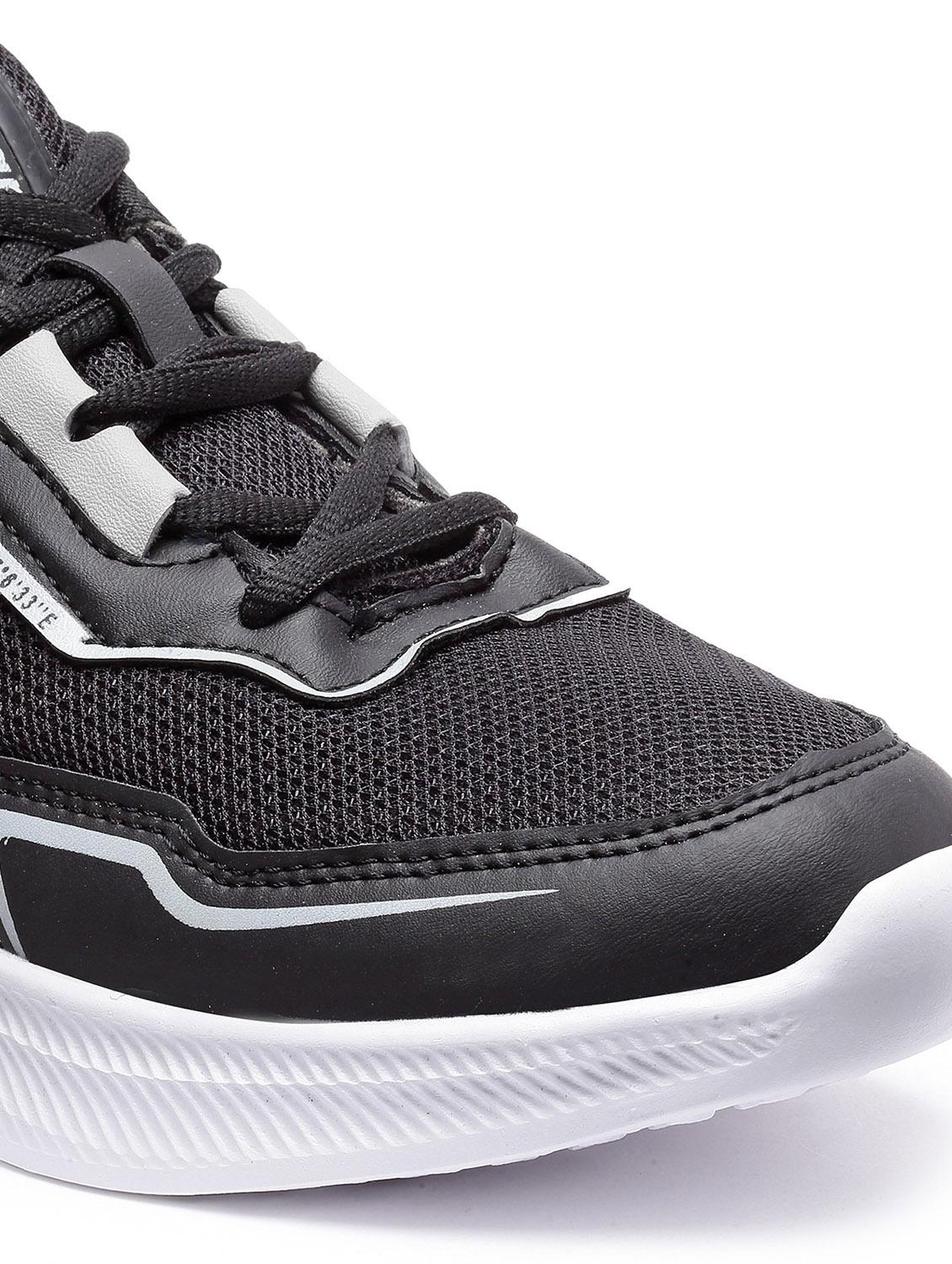 black solid sport shoes - 19790492 - Standard Image - 3
