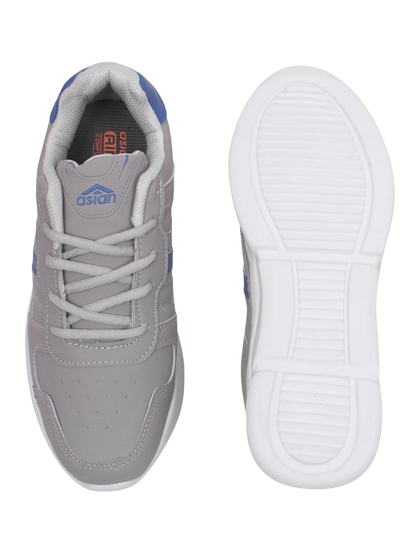 men lace-up running sport shoes - 19790766 - Standard Image - 5