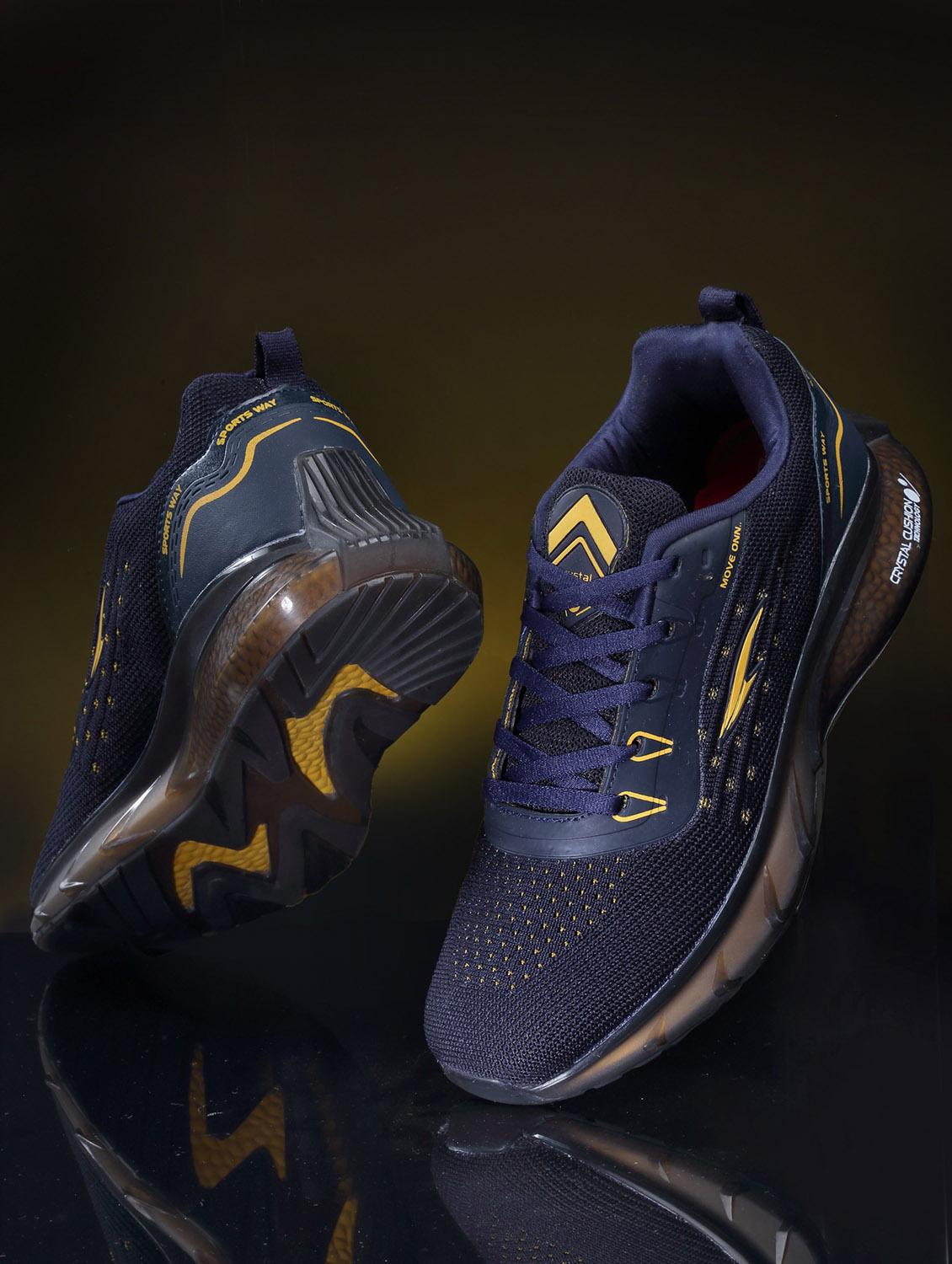 navy mesh sport shoe - 19791036 - Zoom Image - 0