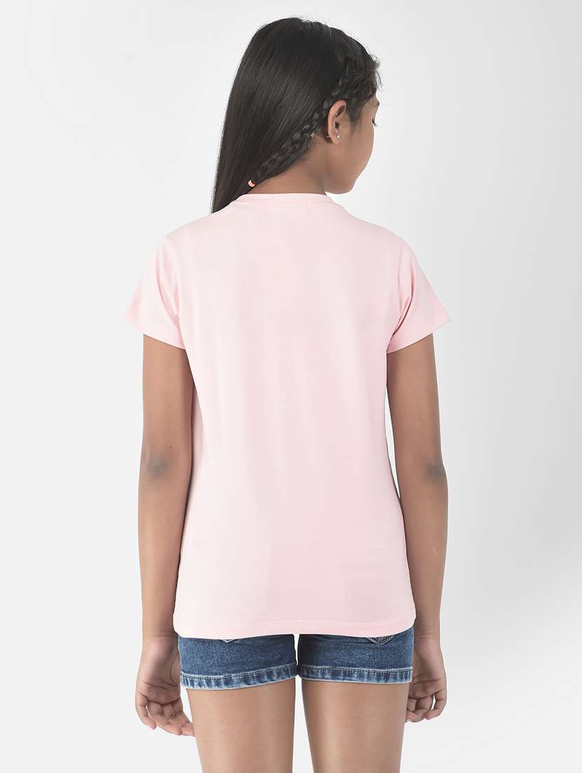 round neck printed regular top - 19795672 -  Standard Image - 3