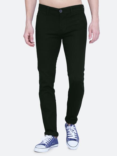 mid rise textured casual trouser  - 19796064 -  Standard Image - 0