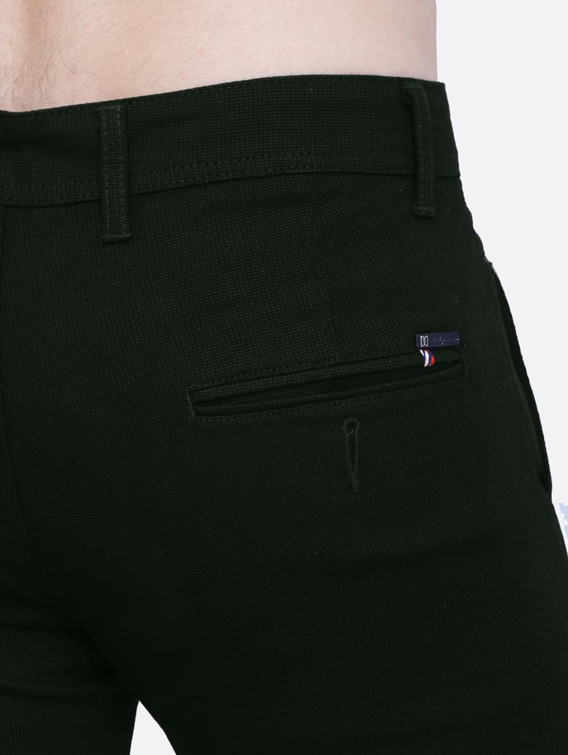 mid rise textured casual trouser - 19796064 - Standard Image - 5