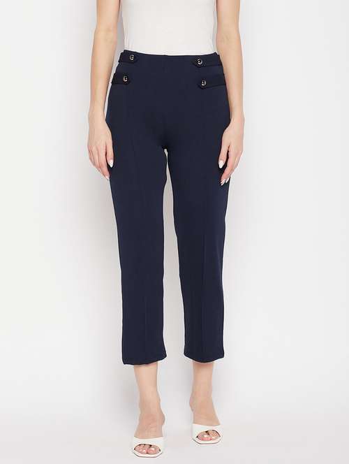 women solid viscose jegging - 19796122 - Standard Image - 0
