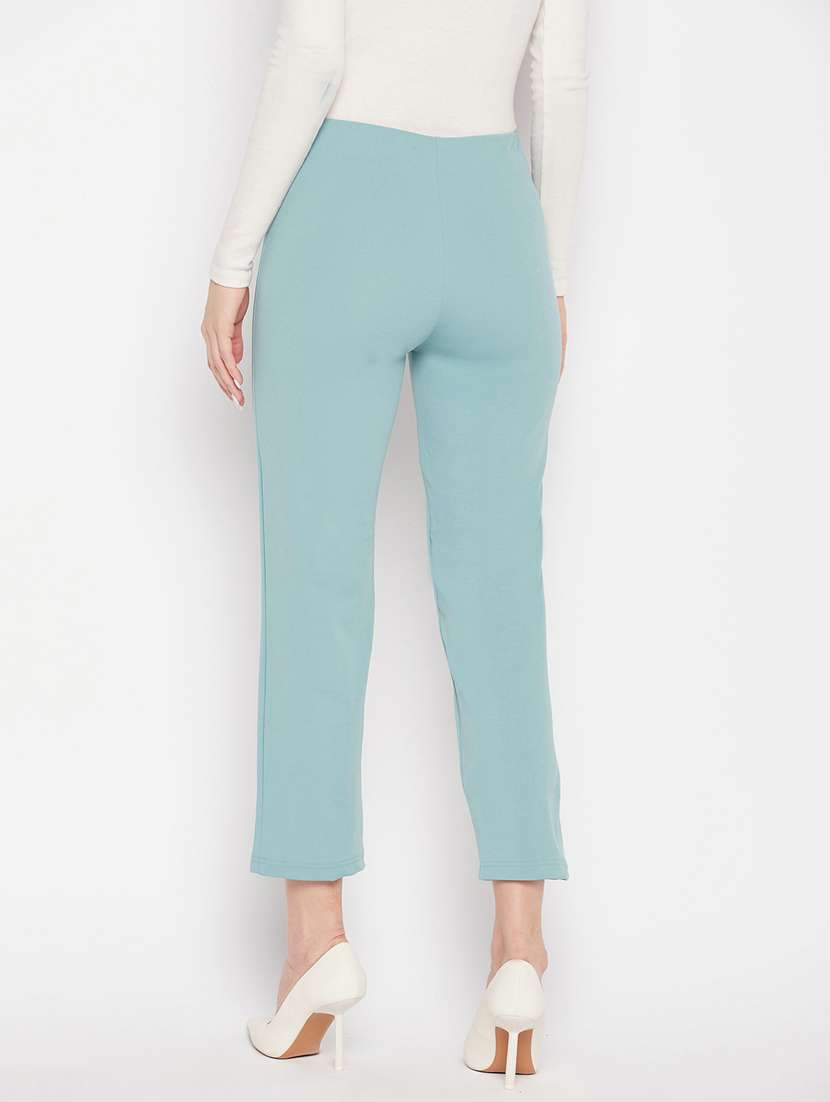 women solid cotton jegging - 19796123 -  Standard Image - 3