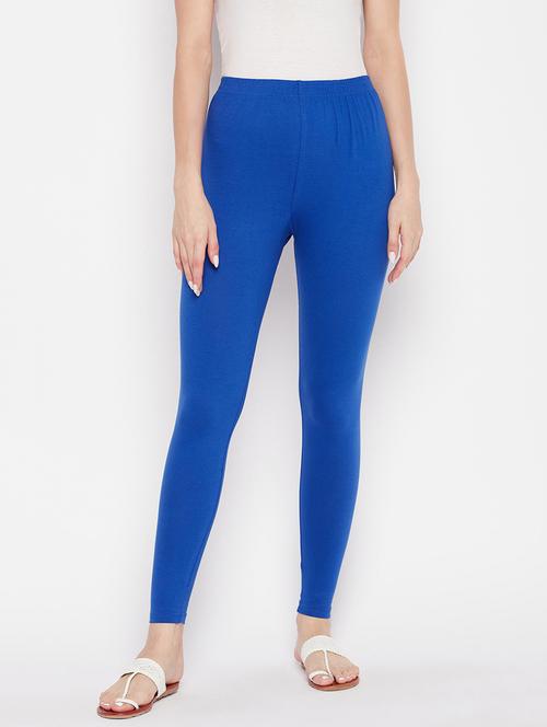 dark blue cotton leggings - 19796129 - Standard Image - 0
