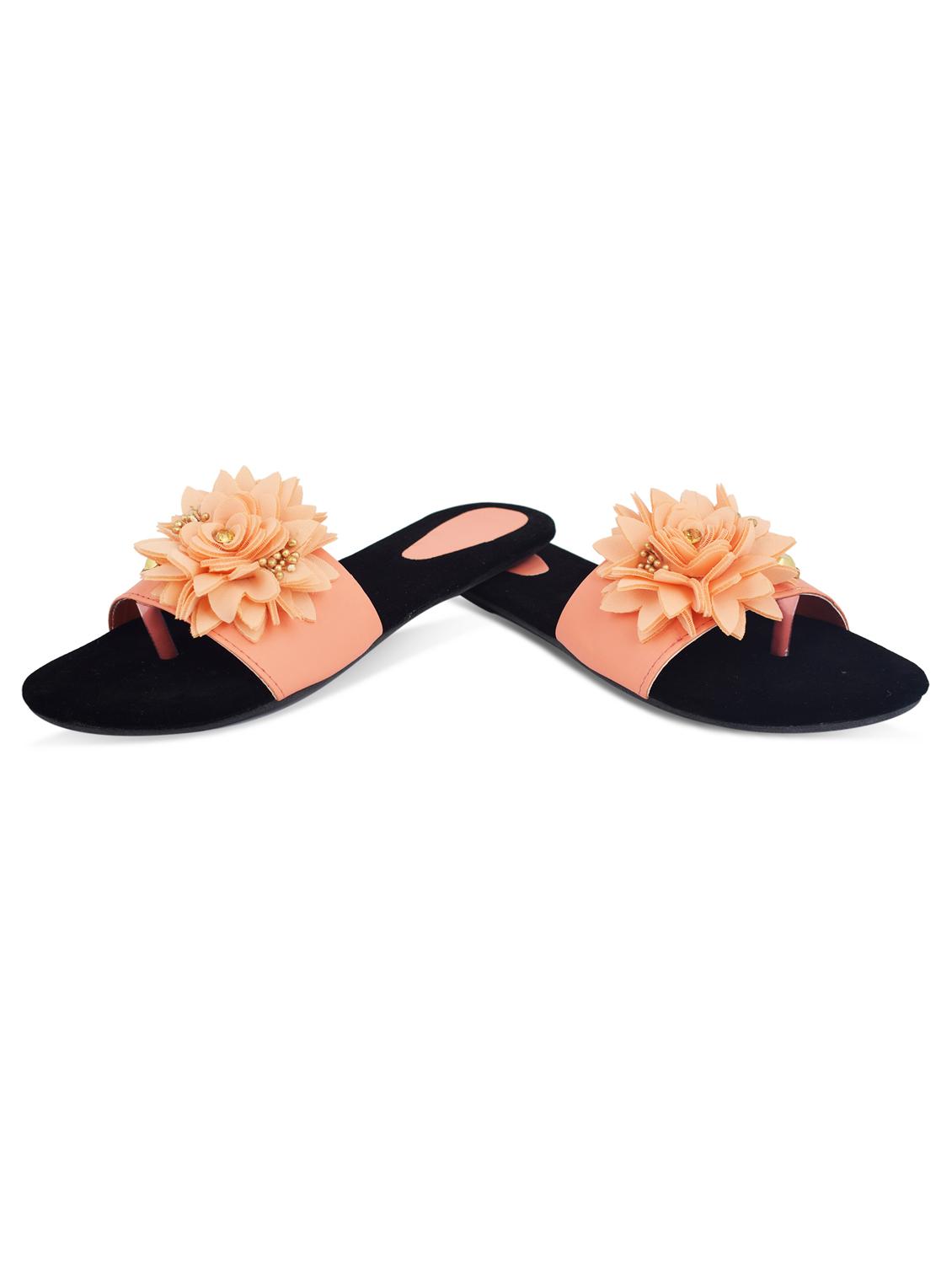 multi colored t-strap flats - 19796539 - Standard Image - 3