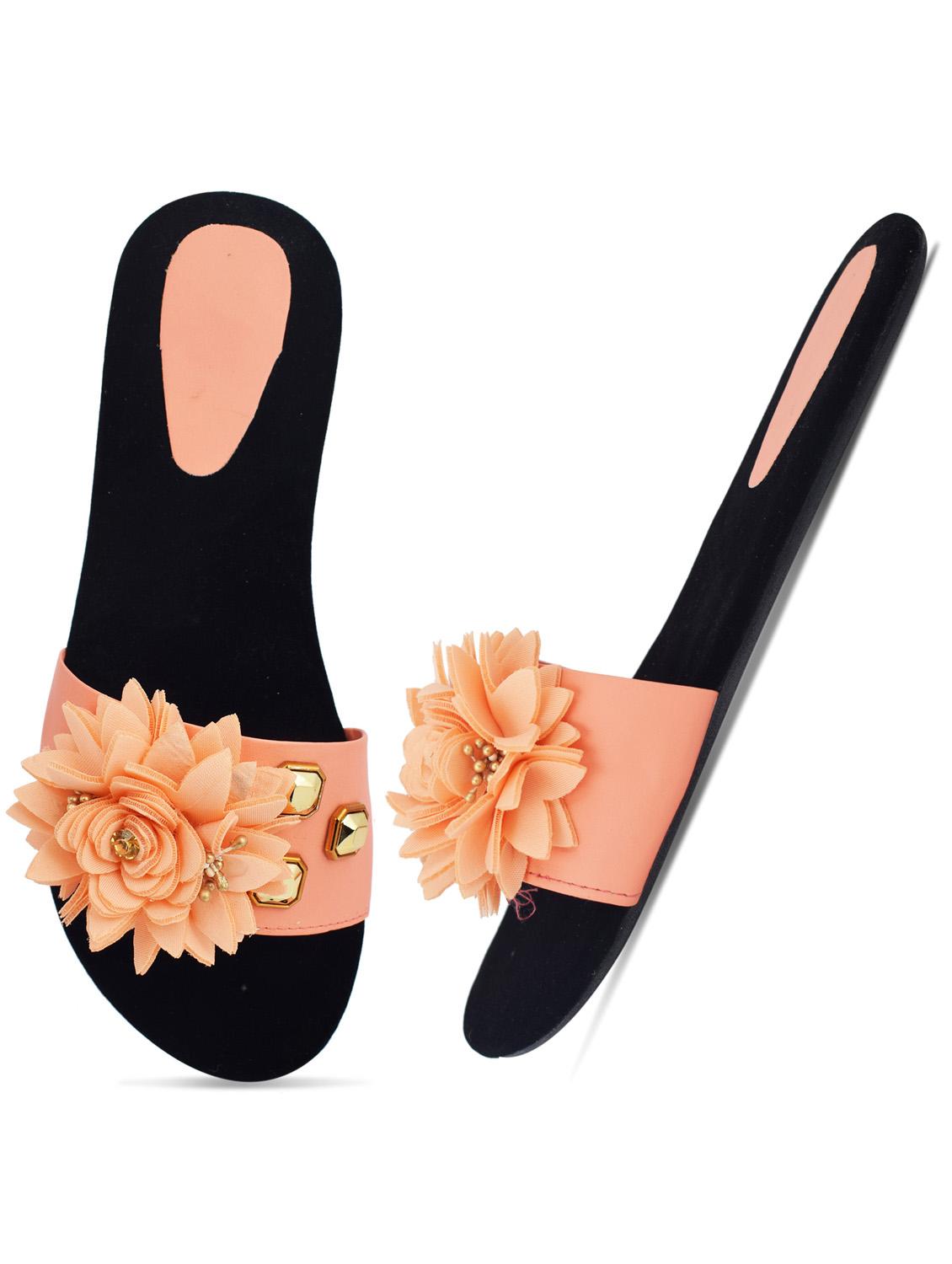 multi colored t-strap flats - 19796539 - Standard Image - 5