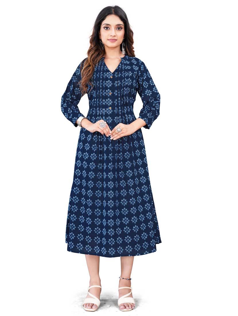 women's flared kurta