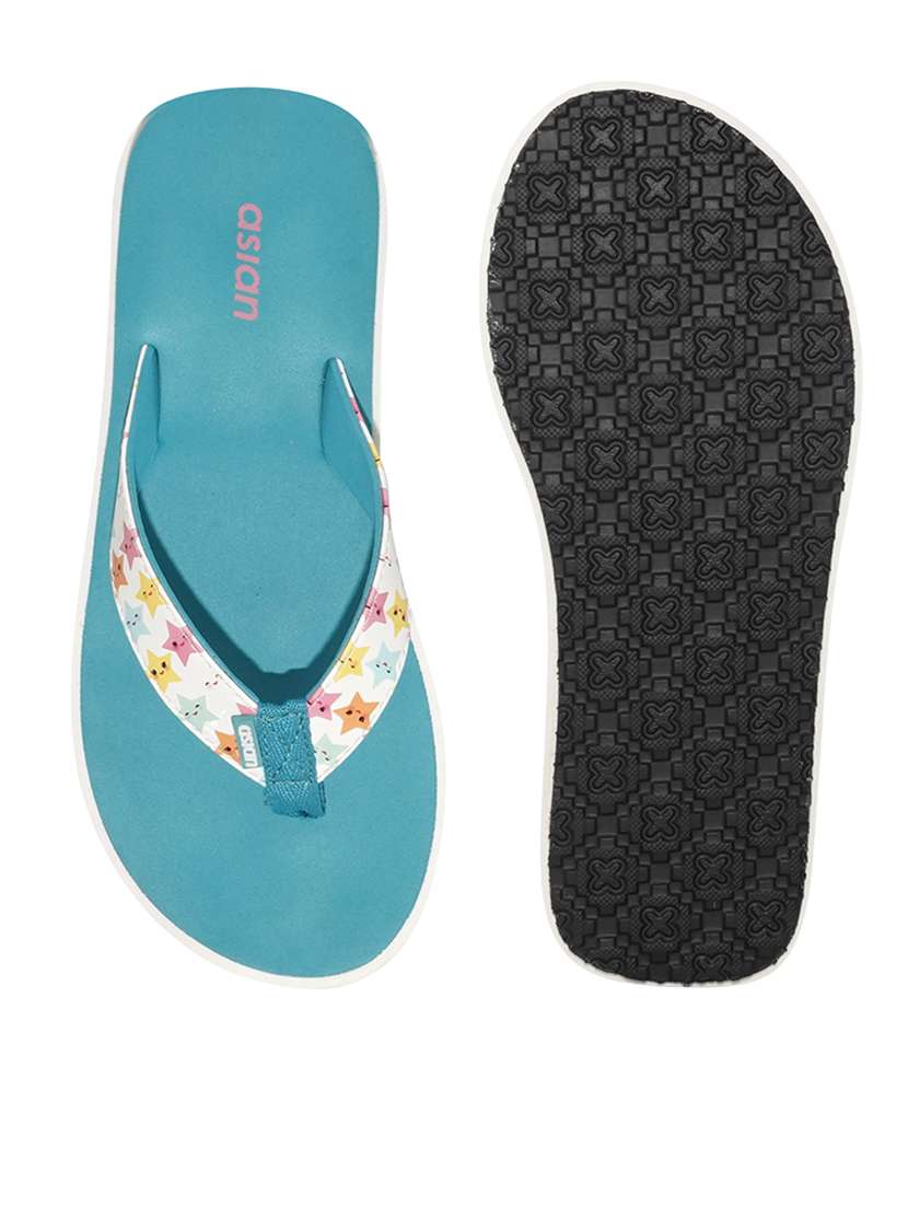 women toe seprator slippers - 19802665 -  Standard Image - 3