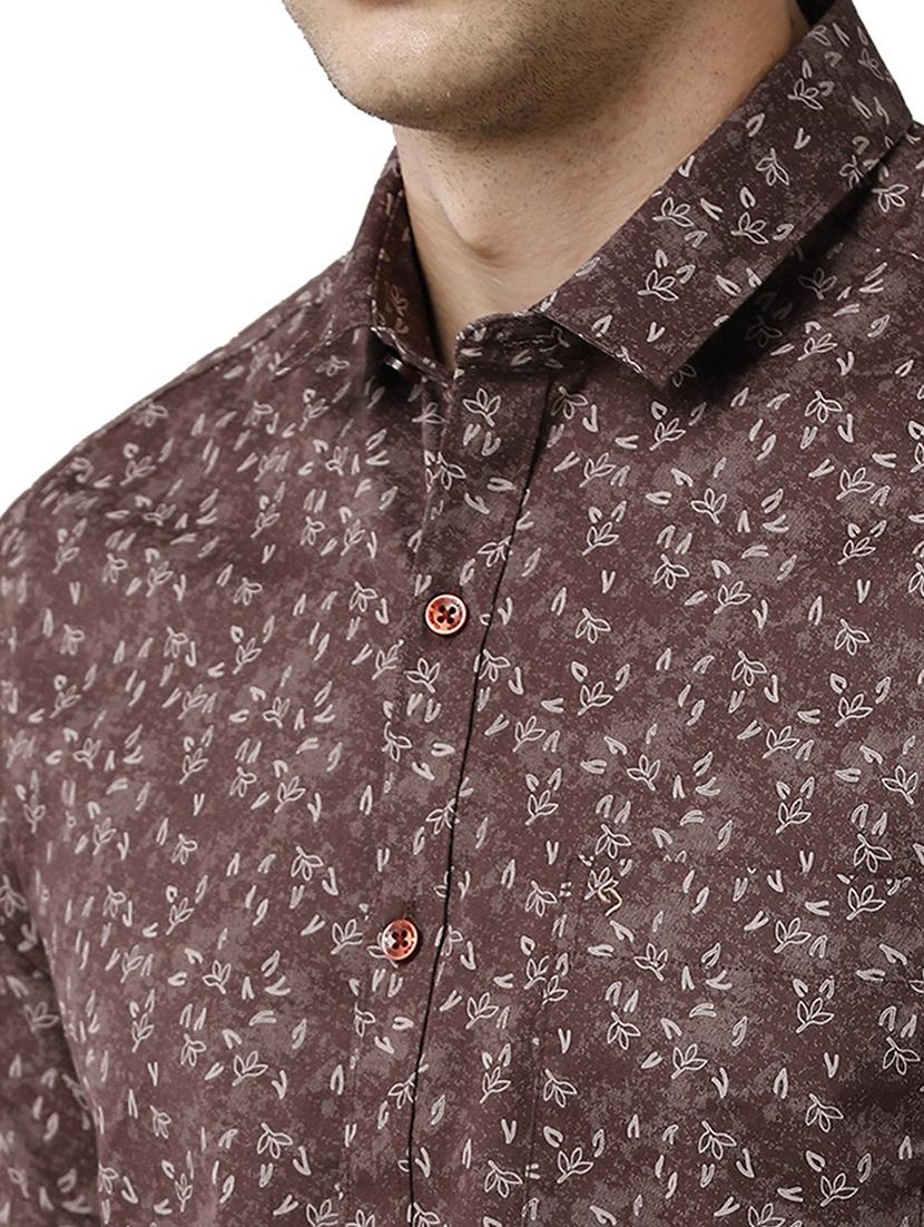 mens florals casual shirt - 19803371 - Standard Image - 3