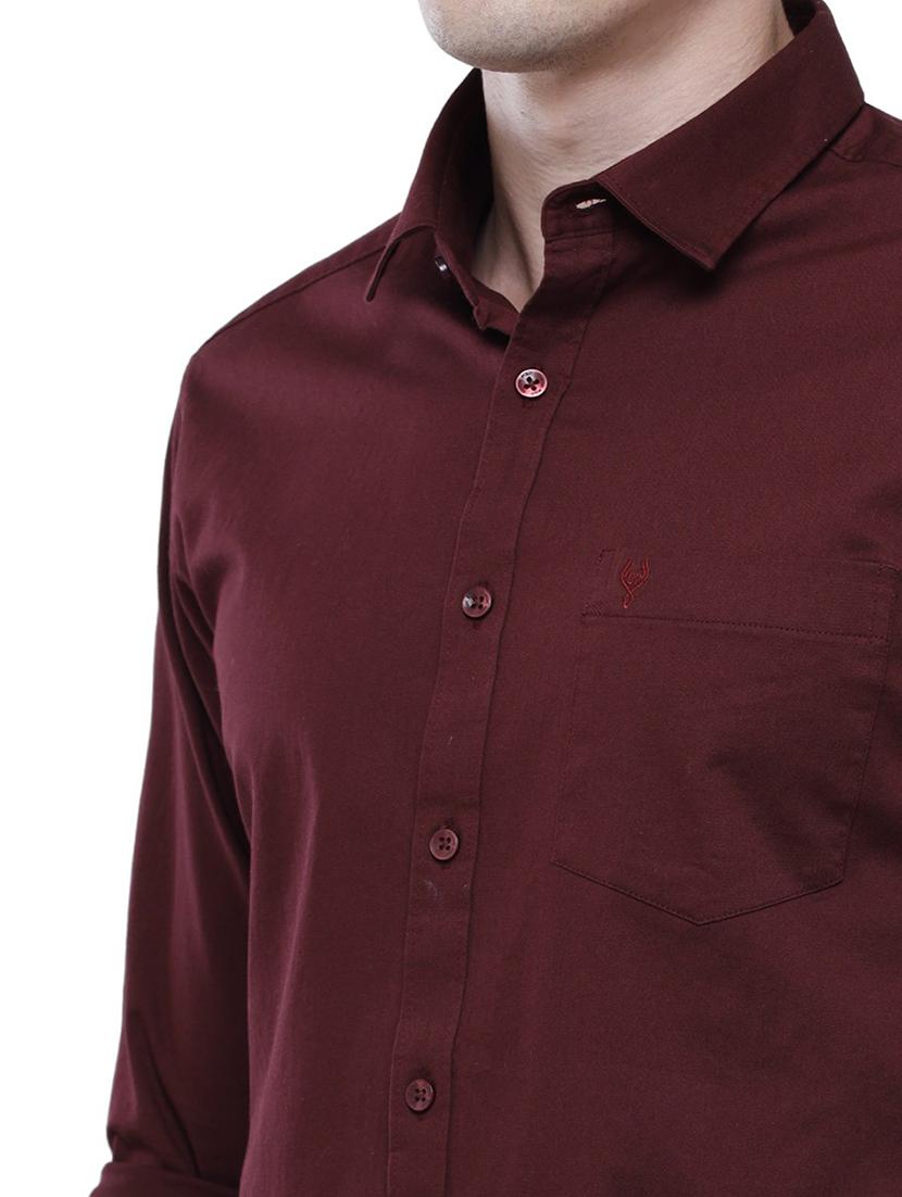 mens solid casual shirt - 19803426 - Standard Image - 3