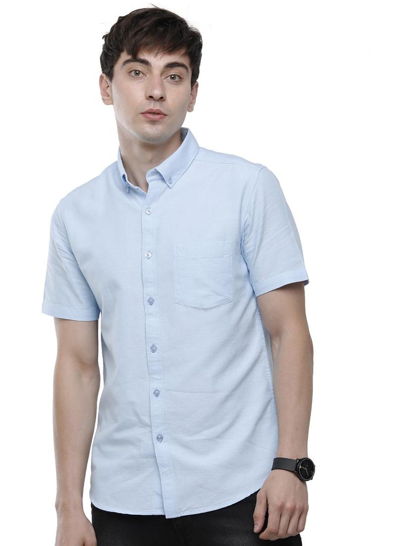 mens solid casual shirt - 19803432 - Zoom Image - 0