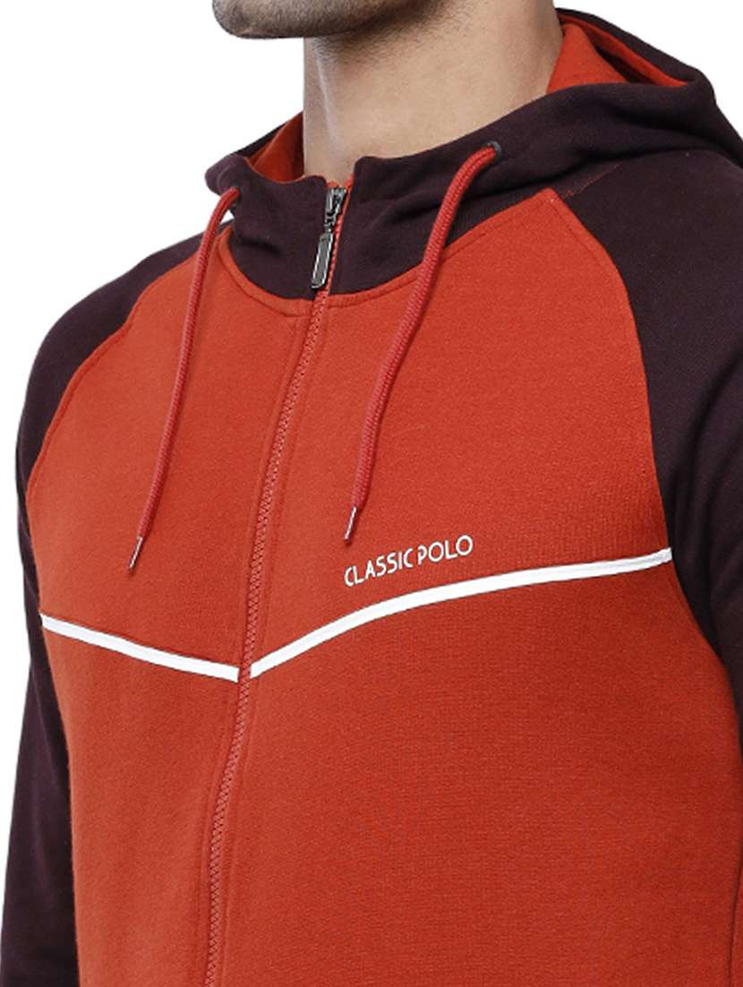 mens color block sweatshirt - 19803554 - Standard Image - 3