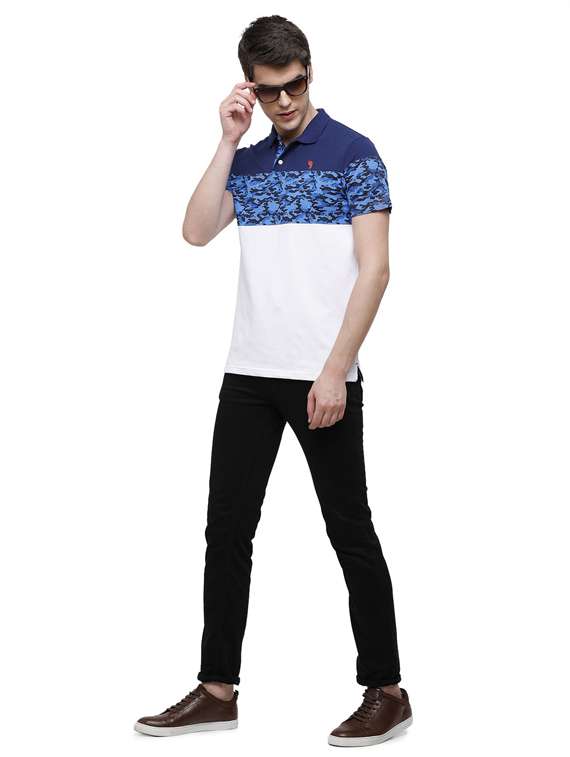 men printed cotton polo t-shirt - 19803668 - Standard Image - 3