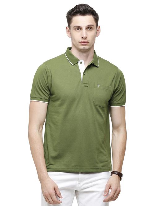 men solid short sleeve regular fit polo t-shirt - 19803717 - Standard Image - 0