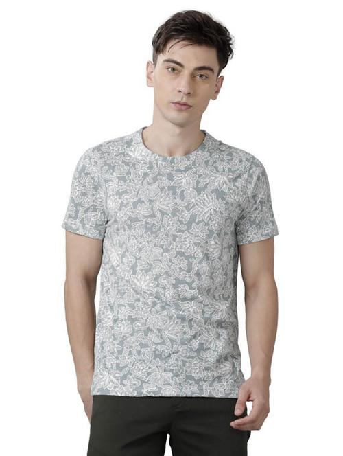 printed round neck regular t-shirt - 19803855 -  Standard Image - 0