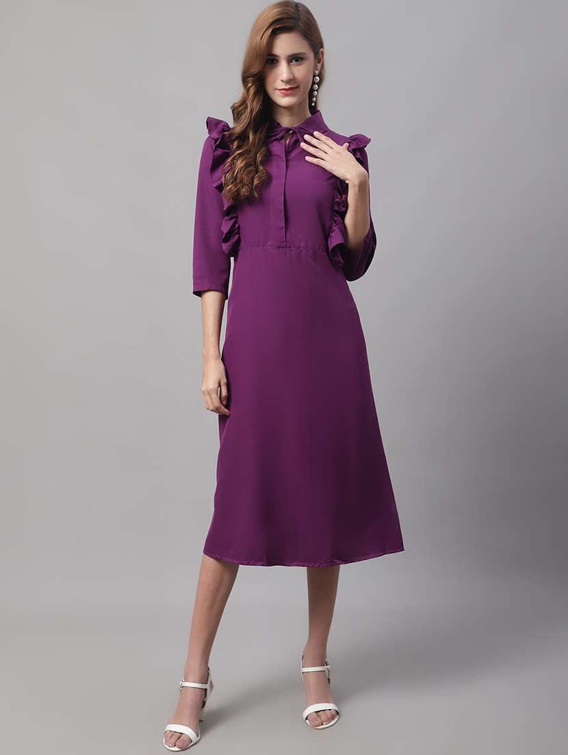 women's  solid dress