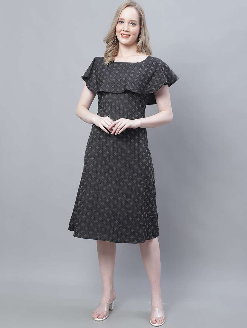 women's layered floral dress