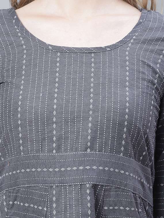 women's striped dress - 19810590 - Standard Image - 3