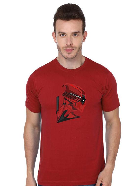 printed round neck regular t-shirt - 19814084 - Zoom Image - 0