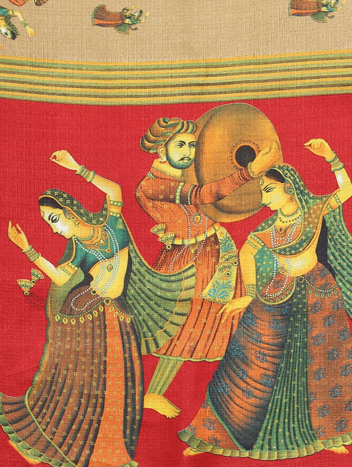 pack of 2 printed woven saree - 19814976 - Standard Image - 5