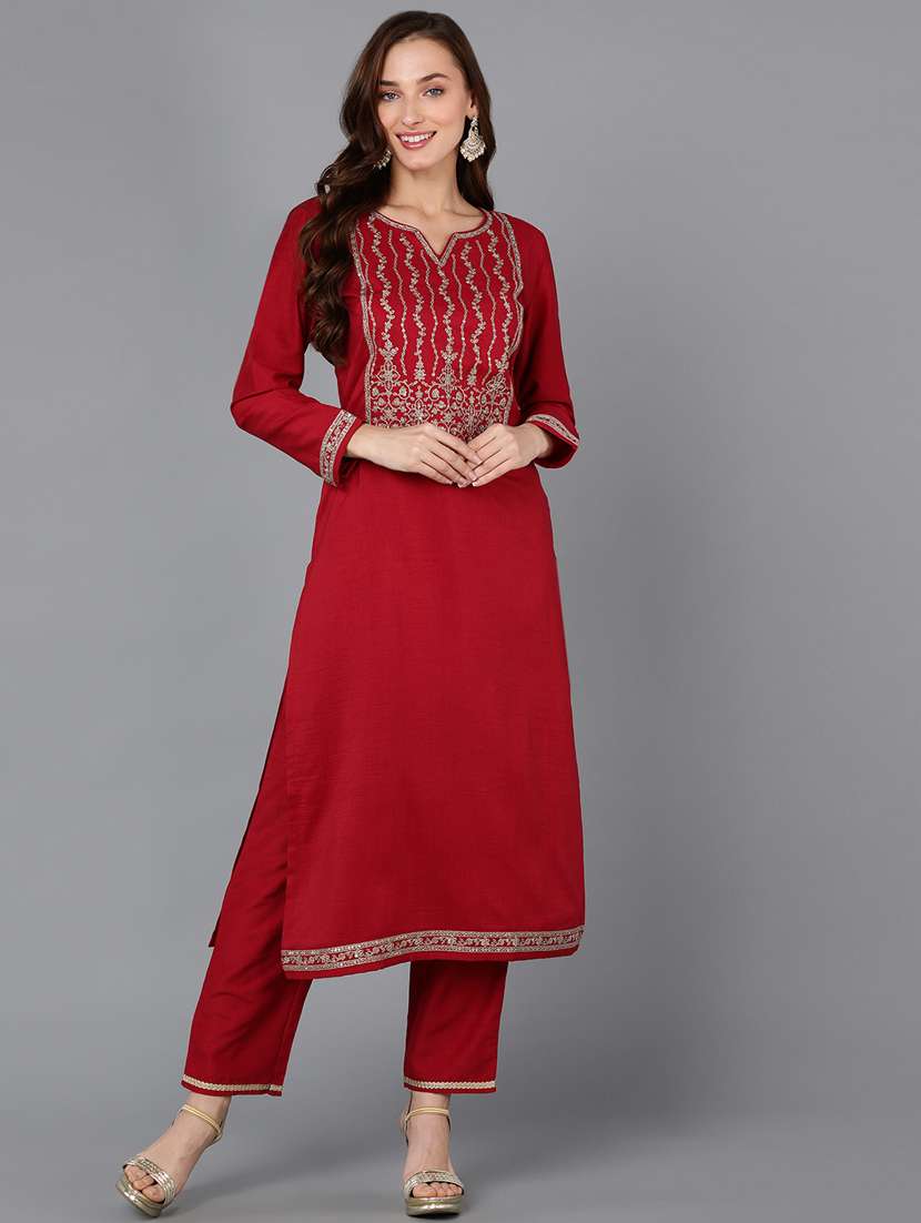 women's straight kurta