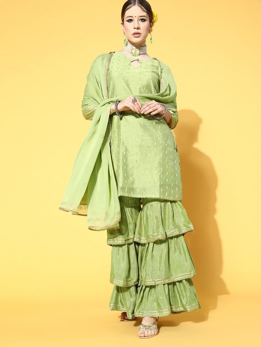 zari work suit set - 19816606 - Zoom Image - 0
