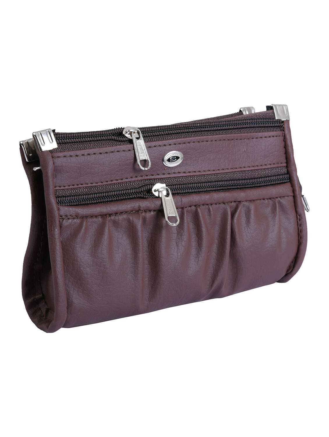 brown leatherette wallet - 19820026 - Standard Image - 3