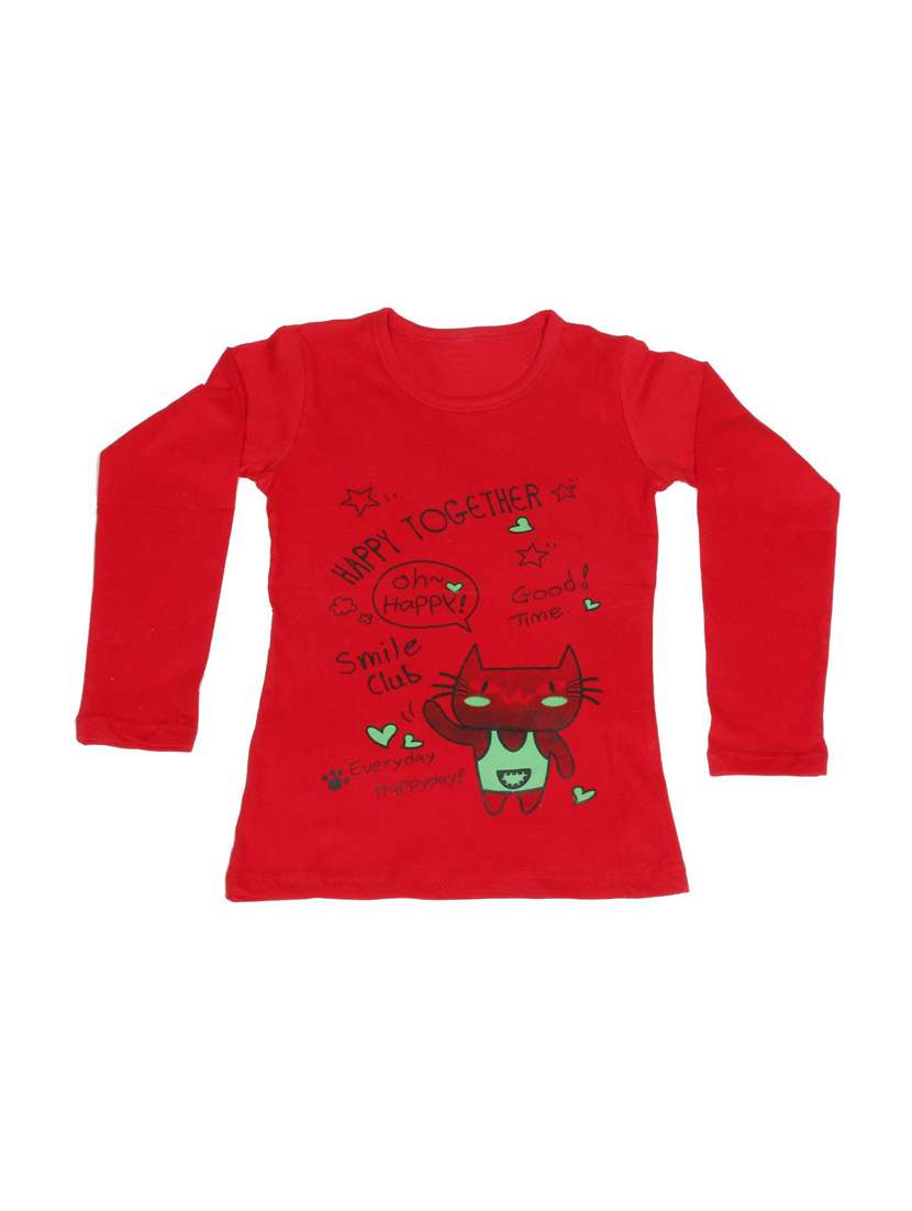 girls pack of 2 regular tees - 19829938 -  Standard Image - 3