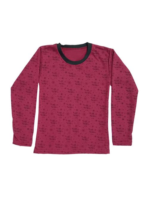 girls round neck printed regular tees - 19829940 - Standard Image - 0
