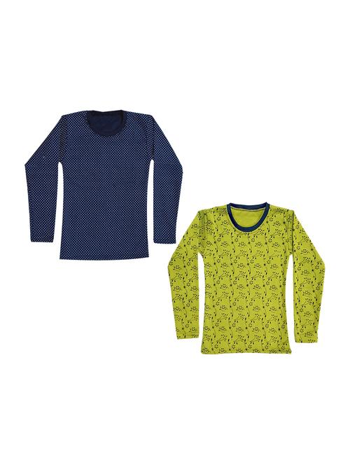 girls pack of 2 regular tees - 19830119 -  Standard Image - 0