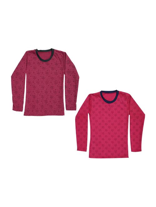 girls pack of 2 regular tees - 19830191 - Standard Image - 0