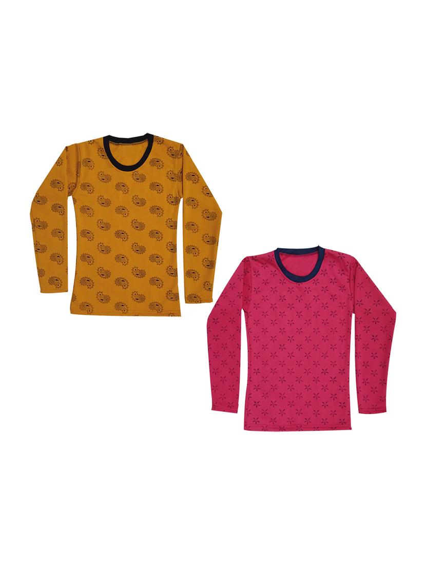 girls pack of 2 regular tees - 19830197 - Zoom Image - 0