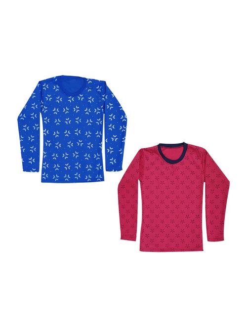 girls pack of 2 regular tees - 19830198 -  Standard Image - 0